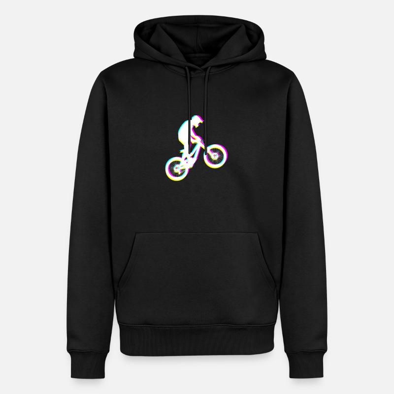 VTT VTT VTT - Sweat à capuche Premium bio Homme - noir