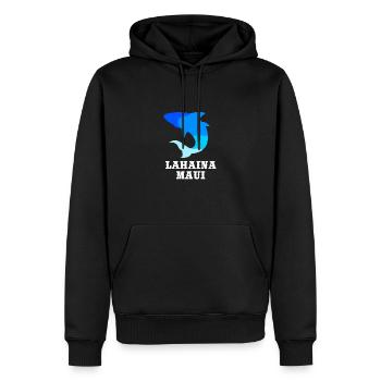 Maui Hawaii Hawaiian - Männer Premium Bio Hoodie - Schwarz - Vorne - Nico (187cm)