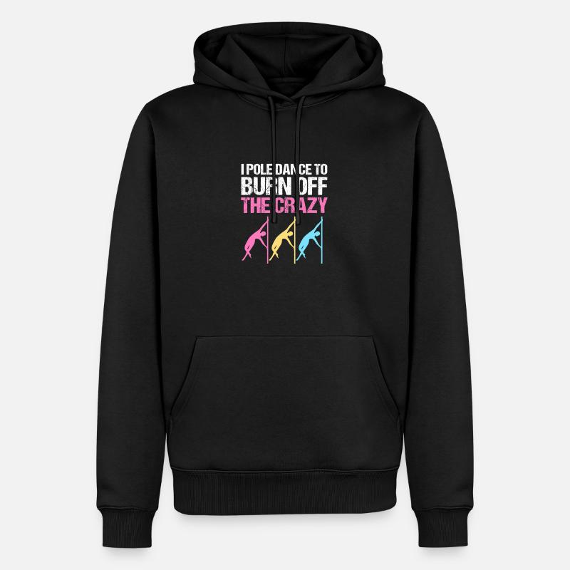 Pole Dance - Männer Premium Bio Hoodie - Schwarz
