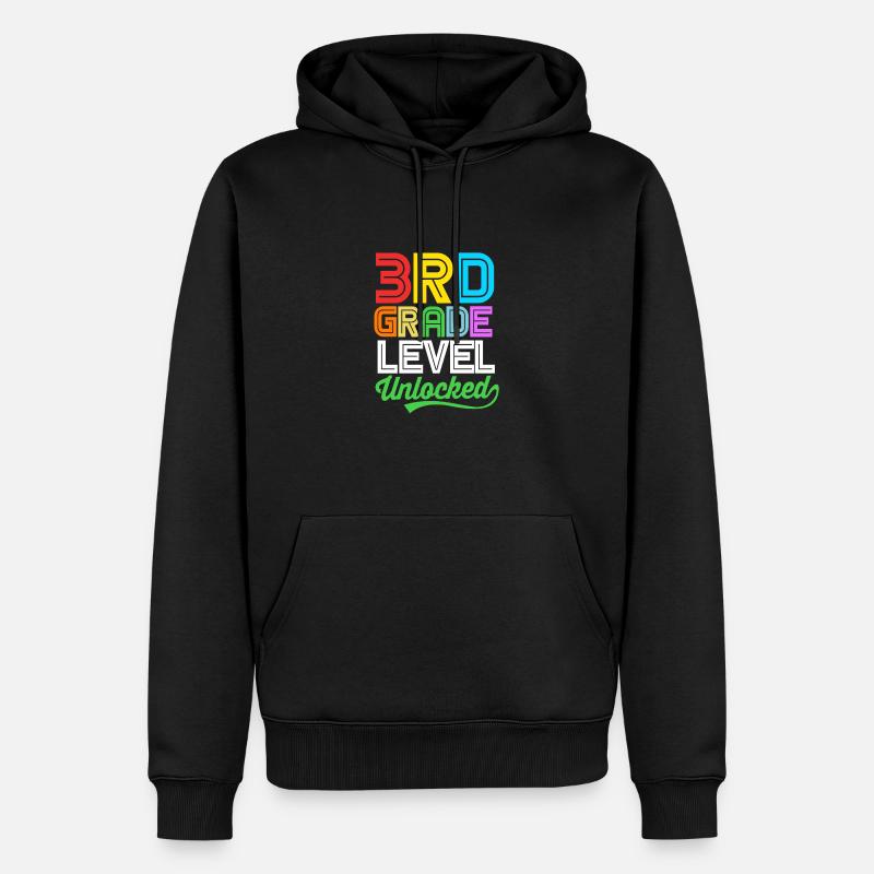 3. Klasse - Männer Premium Bio Hoodie - Schwarz
