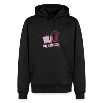 Volksmusik Party Dorffest Ouftit Deutsche Schlager - Männer Premium Bio Hoodie - Schwarz - Vorne - Nico (187cm)