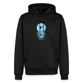 Pole Dance Dancer, Pole Dance, Pole Dancing - Men’s Premium Organic Hoodie - black - Front - Nico (187cm)