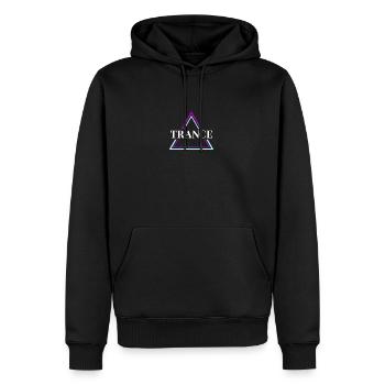 Trance House Party EDM Festival Goa Electro Rave - Männer Premium Bio Hoodie - Schwarz - Vorne - Nico (187cm)