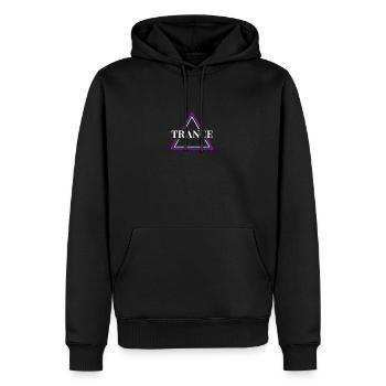Trance House Party EDM Festival Goa Electro Rave - Männer Premium Bio Hoodie - Schwarz - Vorne - Nico (187cm)