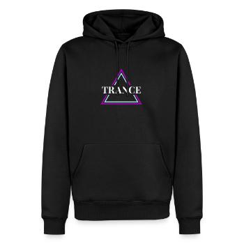 Trance House Party EDM Festival Goa Electro Rave - Männer Premium Bio Hoodie - Schwarz - Vorne - Nico (187cm)