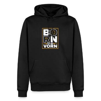 Tuner de voiture, Mécanicien automobile, Voiture de course, Tuning - Sweat à capuche Premium bio Homme - noir - Devant - Nico (187cm)
