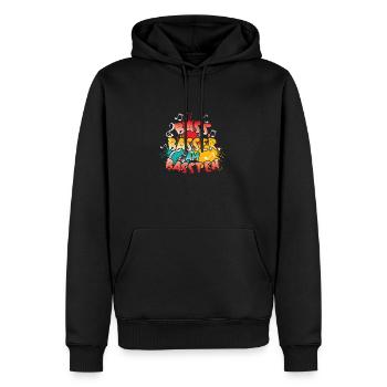 Bassisten, Bassgitarristen Gitarristen Bass - Männer Premium Bio Hoodie - Schwarz - Vorne - Nico (187cm)