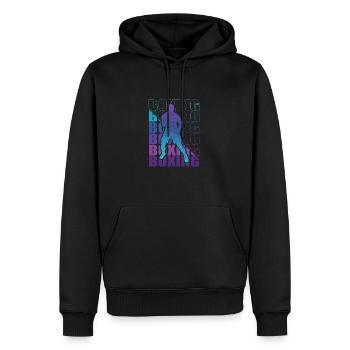 Boxen Martial Arts Boxing Box Club Boxer - Männer Premium Bio Hoodie - Schwarz - Vorne - Nico (187cm)