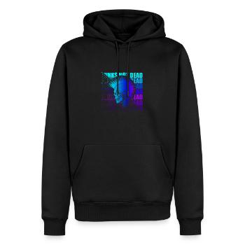 Punk Rock Pogo Anarchie Punks Punk Rocker Punk - Männer Premium Bio Hoodie - Schwarz - Vorne - Nico (187cm)
