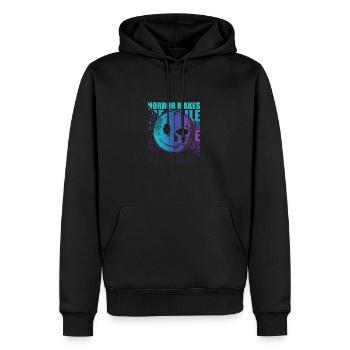 Zombie Horror Horror Film Festival + Halloween - Men’s Premium Organic Hoodie - black - Front - Nico (187cm)