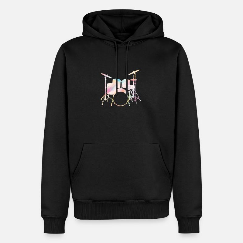 Drummers Drummers Drummers Drummers - Men’s Premium Organic Hoodie - black