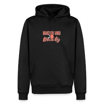 Ping Pong Spielerin Girl Frauen Damen Outfit! - Männer Premium Bio Hoodie - Schwarz - Vorne - Nico (187cm)