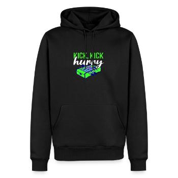 Foosball Gift Fans Wuzler Foosball - Men’s Premium Organic Hoodie - black - Front - Nico (187cm)