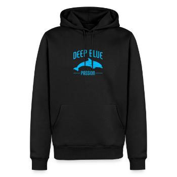Plongée sous-marine, Plongée sous-marine, Vacances Sea Diver - Sweat à capuche Premium bio Homme - noir - Devant - Nico (187cm)