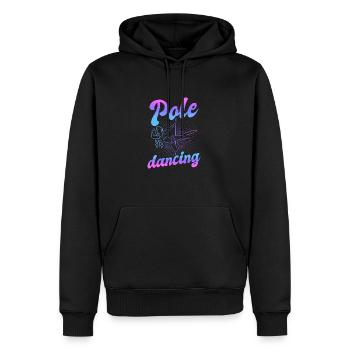 Pole Dance Dancer, Pole Dance, Pole Dancing - Men’s Premium Organic Hoodie - black - Front - Nico (187cm)