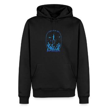Plongée, Apnée Plongée, Apnée No Limit Apnée Apnée - Sweat à capuche Premium bio Homme - noir - Devant - Nico (187cm)