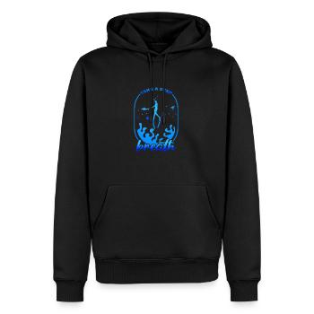 Diving, Apnea Diving, Apnea No Limit Freediving - Men’s Premium Organic Hoodie - black - Front - Nico (187cm)