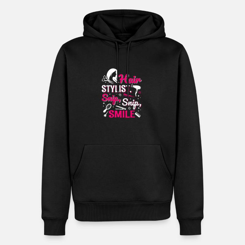 Coiffeur Coiffeur Coiffeur Coiffeur - Sweat à capuche Premium bio Homme - noir