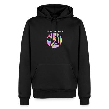 Pole Dance Dancer, Pole Dancing, Pole Dancing - Men’s Premium Organic Hoodie - black - Front - Nico (187cm)