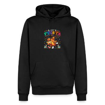 Funny Meme Zitat Taco Mexican Party, Fiesta Mexiko - Männer Premium Bio Hoodie - Schwarz - Vorne - Nico (187cm)
