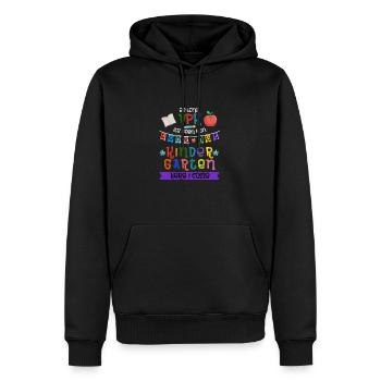 Abschied von Vorschule: Kindergarten, ich komme! - Männer Premium Bio Hoodie - Schwarz - Vorne - Nico (187cm)
