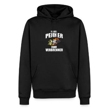 Tuner automobile, Mécanicien automobile, Voiture de course, Tuning - Sweat à capuche Premium bio Homme - noir - Devant - Nico (187cm)