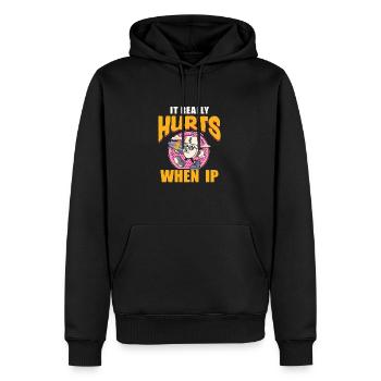 IT Geek, PC Accessories Storage Devices Evolution - Men’s Premium Organic Hoodie - black - Front - Nico (187cm)
