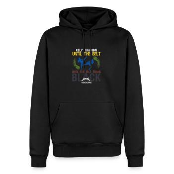 Kickboxer Martial Arts Kickboxing Kickboxen - Männer Premium Bio Hoodie - Schwarz - Vorne - Nico (187cm)