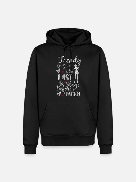 Mode Einkaudszentrum Modenschau Schmuck - Männer Premium Bio Hoodie - Schwarz