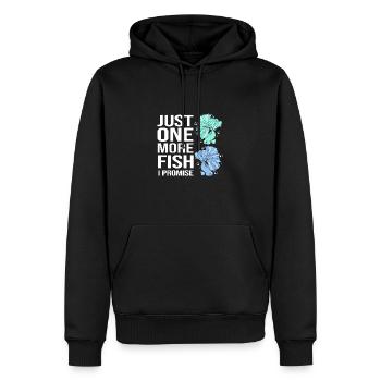 Aquarium Aquarist - Männer Premium Bio Hoodie - Schwarz - Vorne - Nico (187cm)