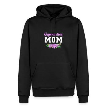 Leichtathletik - Männer Premium Bio Hoodie - Schwarz - Vorne - Nico (187cm)