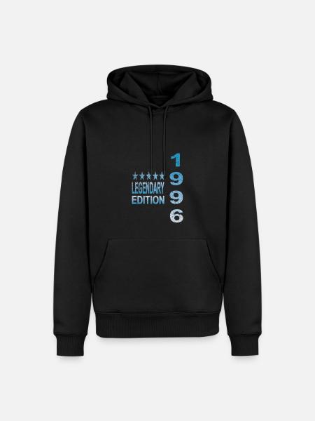 Legendary 1996 Edition - Men’s Premium Organic Hoodie - black