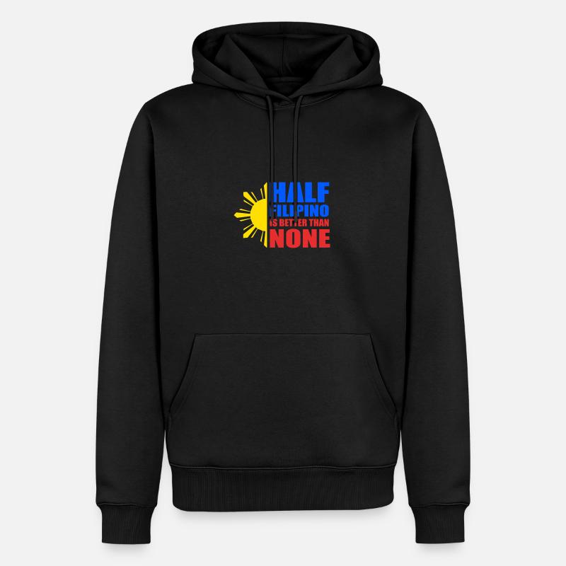 Philippinisch Philippinen - Männer Premium Bio Hoodie - Schwarz