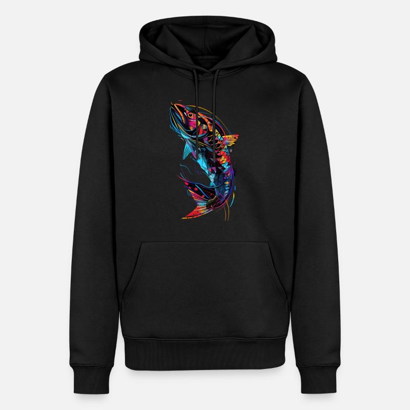 Barracuda - Sweat à capuche Premium bio Homme - noir