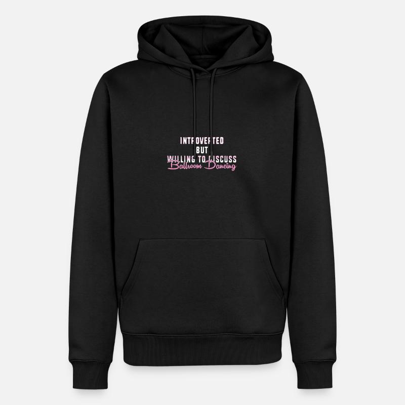 Valse Danse de couple - Sweat à capuche Premium bio Homme - noir