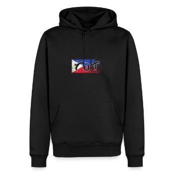 Philippinisch Philippinen - Männer Premium Bio Hoodie - Schwarz - Vorne - Nico (187cm)