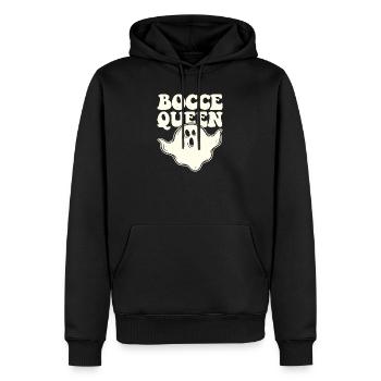 Bocce Queen Boules Bal Halloween Costume Boule - Sweat à capuche Premium bio Homme - noir - Devant - Nico (187cm)