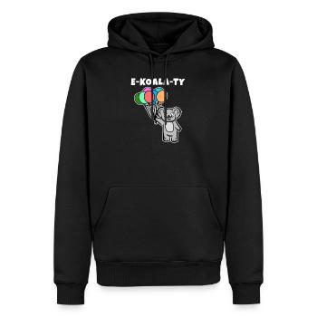 Lgbt Gleichberechtigung Menschenrechte Sexualität - Männer Premium Bio Hoodie - Schwarz - Vorne - Nico (187cm)