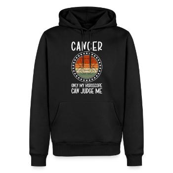 Krebs Geburtstag Juli Monat - Männer Premium Bio Hoodie - Schwarz - Vorne - Nico (187cm)