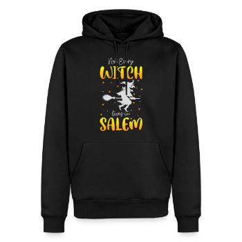 Hexenbesen Halloween Besen Lustig - Männer Premium Bio Hoodie - Schwarz - Vorne - Nico (187cm)