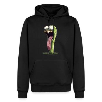 Slime Monster - Men’s Premium Organic Hoodie - black - Front - Nico (187cm)