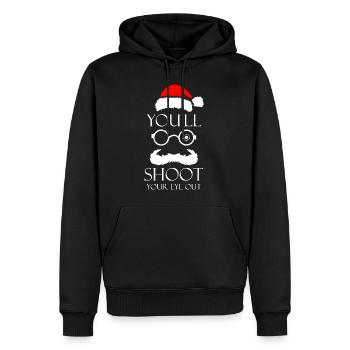 A Christmas Story - Männer Premium Bio Hoodie - Schwarz - Vorne - Nico (187cm)