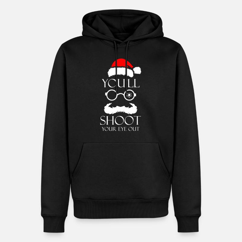 Une histoire de Noël - Sweat à capuche Premium bio Homme - noir