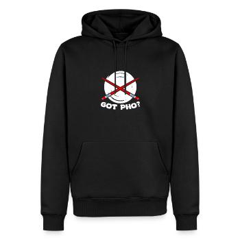 Got Pho Funny Pho Pun Pho Soup For A Vietnamese - Männer Premium Bio Hoodie - Schwarz - Vorne - Nico (187cm)