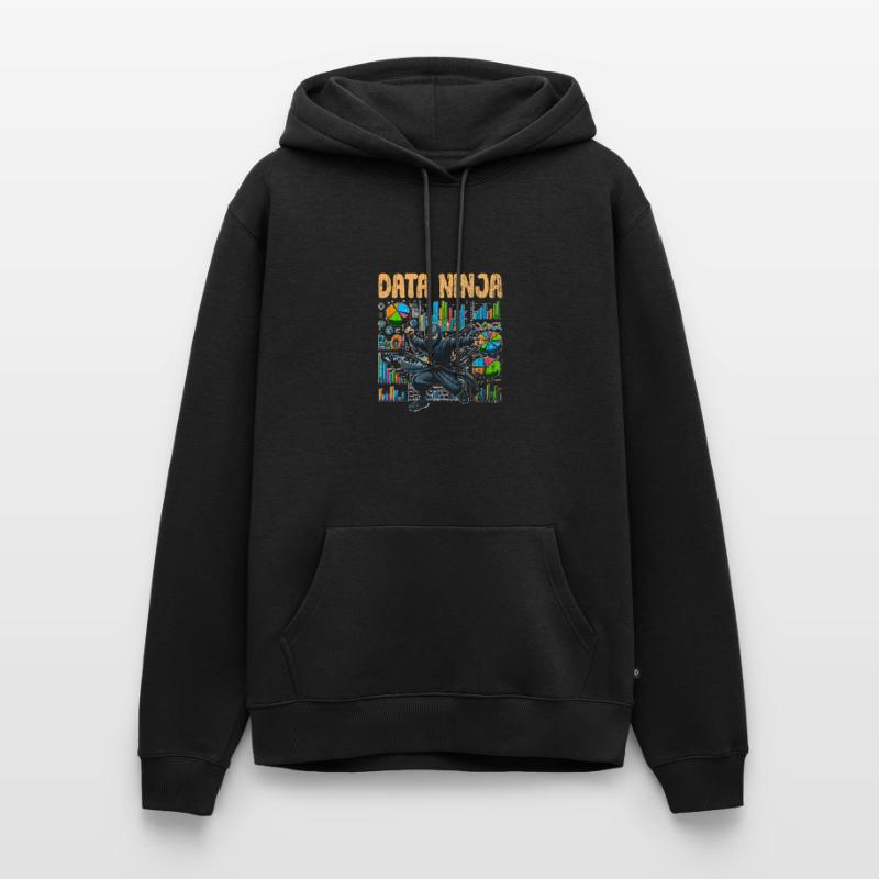 Data Ninja Retro Data Science Deep Learning For Männer Premium Bio Hoodie