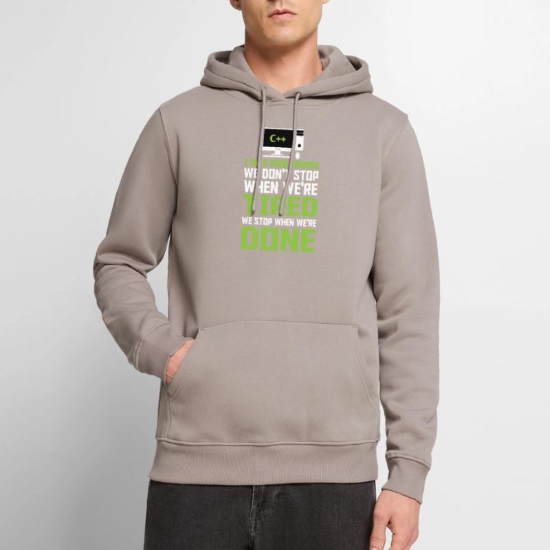 I'm A Programmer I Write Code Computer Scientist A Männer Premium Bio Hoodie