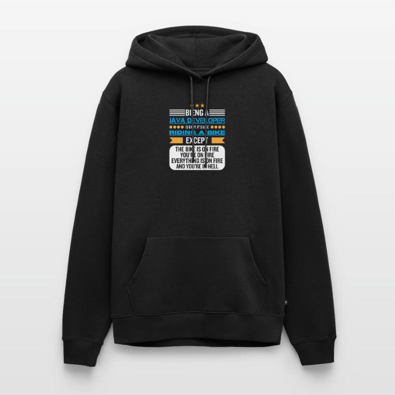 Java Developer Sweat à capuche Premium bio Homme