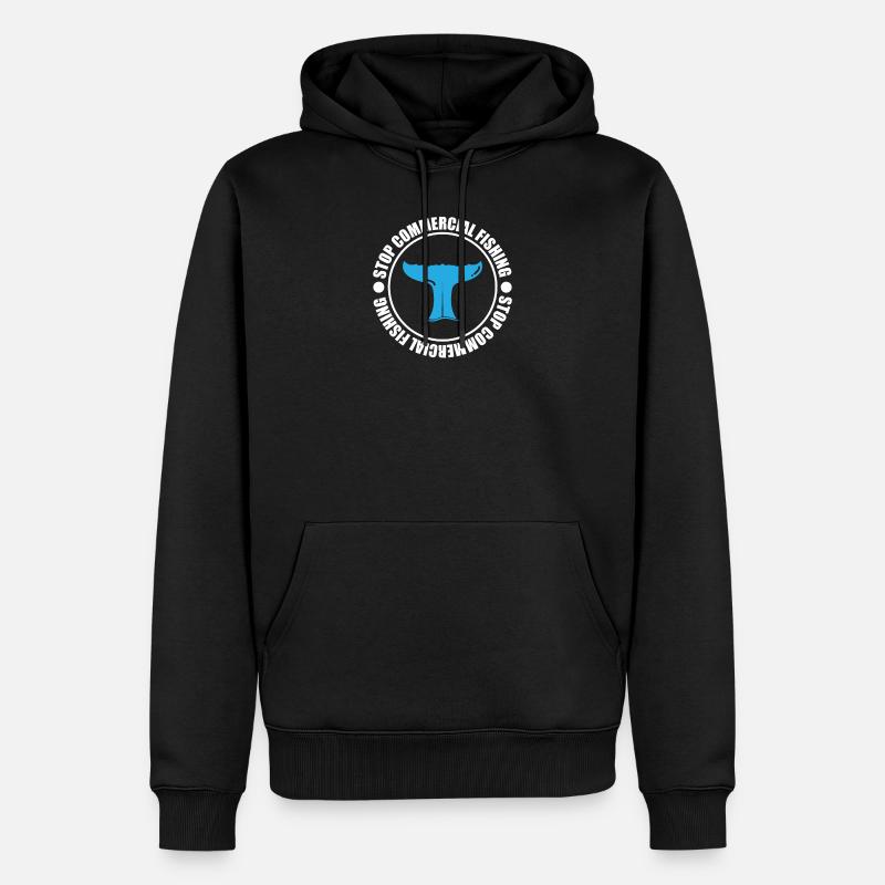 Save the Ocean - Sweat à capuche Premium bio Homme - noir