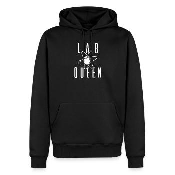 Biologin Chemikerin Labor - Männer Premium Bio Hoodie - Schwarz - Vorne - Nico (187cm)
