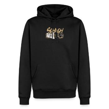 Schach - Männer Premium Bio Hoodie - Schwarz - Vorne - Nico (187cm)